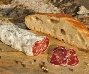 Saucisson aux tomates séchées